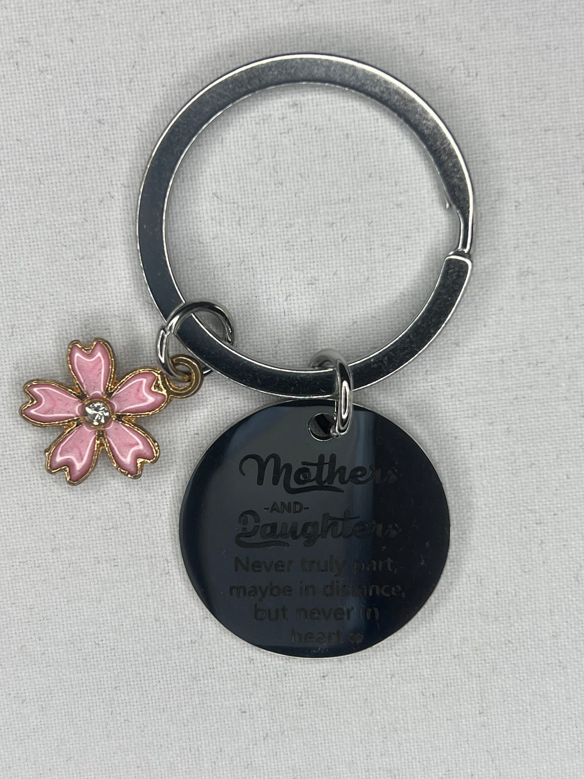 Mother Daughter Keychain