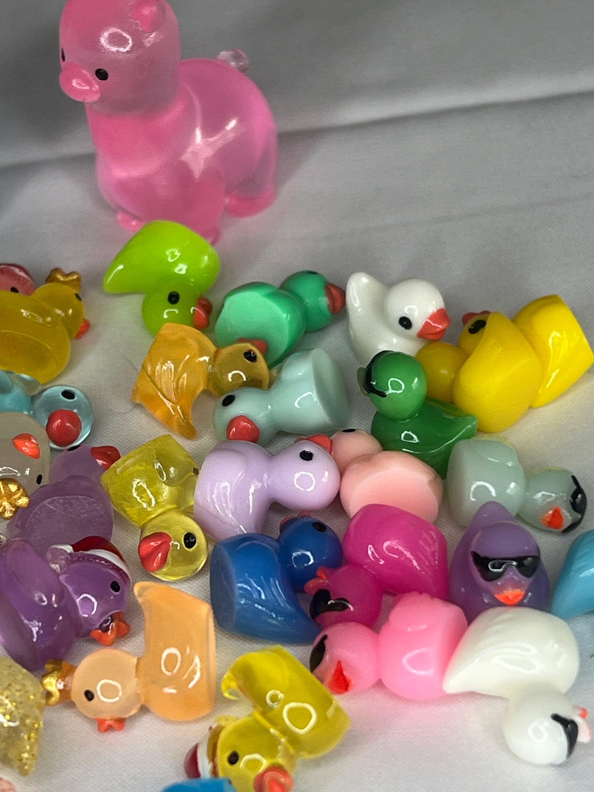 Mini Resin Ducks + Lamas