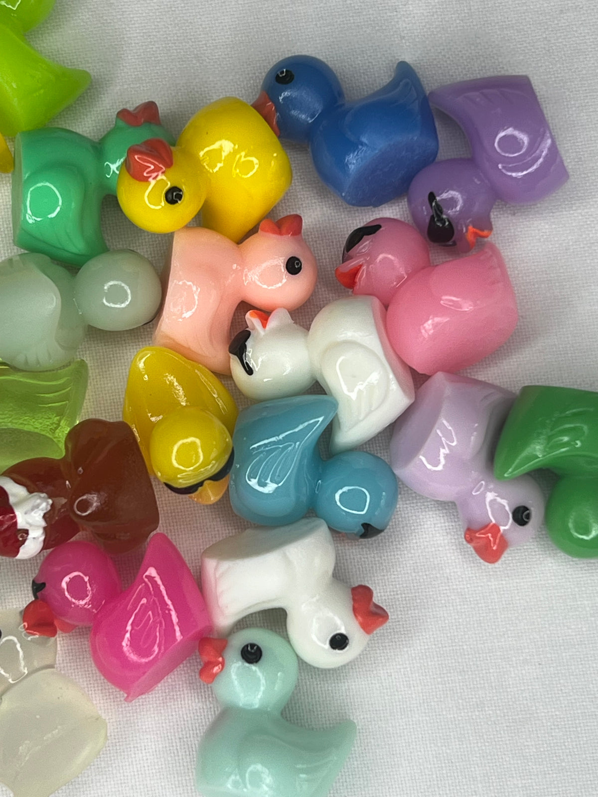 Mini Resin Ducks + Birds