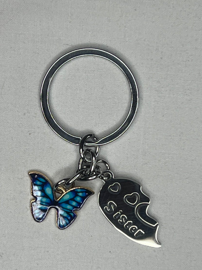 Sister matching keyring 2pcs
