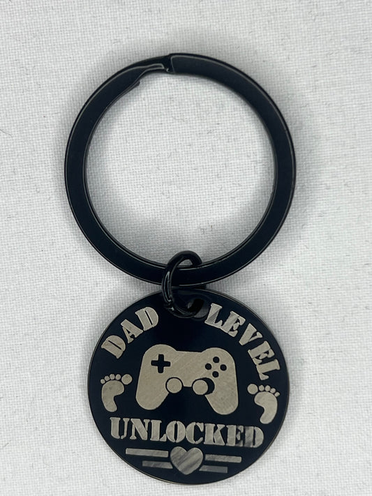New Dad Keychain Dad