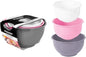 3 Piece Mixing Bowl Set Non-Slip Baking Cooking Food Preparation 3 Sizes Pack